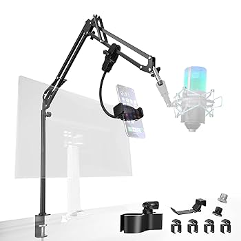 美品】 マイクアームスタンド コンデンサーマイク セット　実況・配信　ライブ Amazon | コンデンサーマイク ZumYu USBコンデンサーマイク 単一